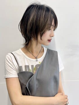 小顔ネオウルフ　ウルフカット　ショートウルフ　ウルフ