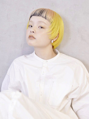 カラフルデザインカラーボブ