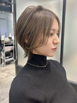 小顔効果抜群☆ボブウルフ　ネオウルフウルフカット