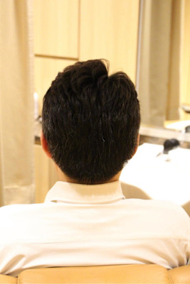 ビジネスアイロンパーマ