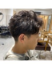 ビジネスパーマスタイル