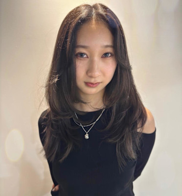 グレージュ/レイヤー/10代20代/薬院