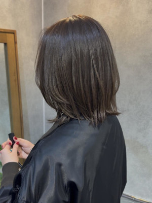 ダメージレスで艶々になるイノアカラー