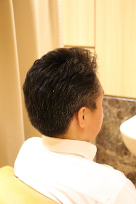 ビジネスアイロンパーマ