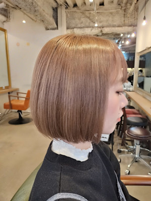 ＃ブリーチ＃ダブルカラー＃髪実改善＃酸熱トリートメント