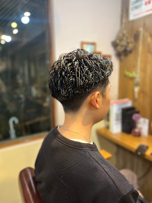 ナチュラルパーマ×ツーブロック【代々木上原】