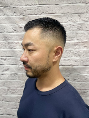 ハイフェードソフトモヒカンショート