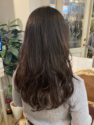 デジパゆるふわコテ巻き風波ウェーブロングレイヤー