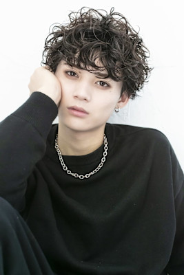 メンズ人気パーマ