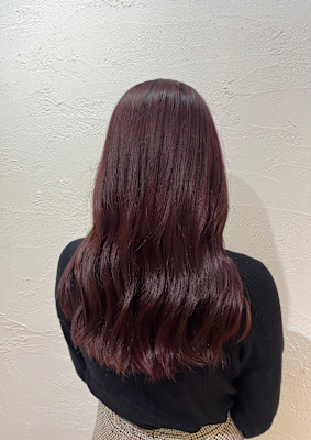 暖色ヘア/ゆるふわ/透明感カラー/イルミナカラー/池袋