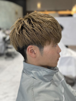  メンズ2ブロック