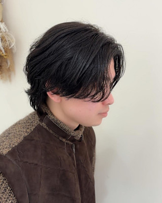 【メンズ】大人の色気ウルフ