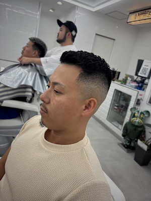 アイロンパーマ