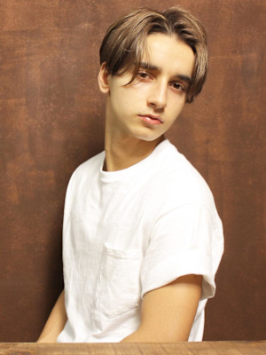 外国人風センターパート