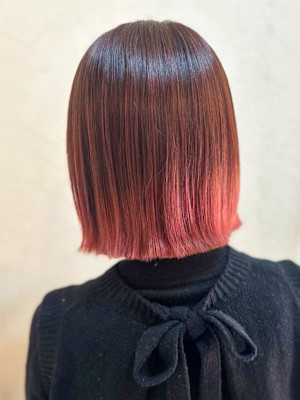 【Reir_下北沢】*グラデーションカラー＋ピンク*