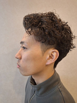 スパイラルパーマ