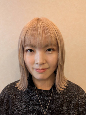 ミルクティーブロンド×外ハネボブ