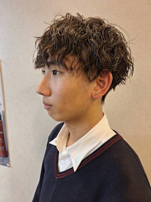 スパイラルパーマ