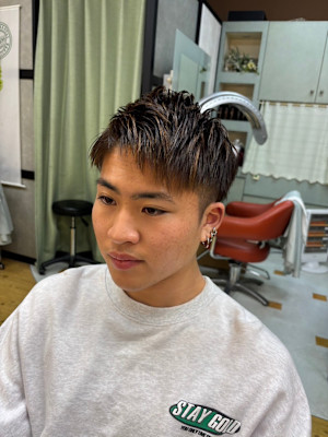 さっぱりメンズショート