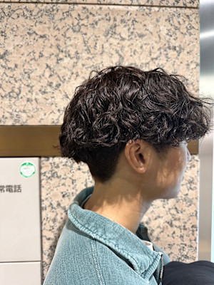 スパイラルパーマ