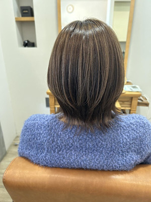 ショートウルフ×ハイライト