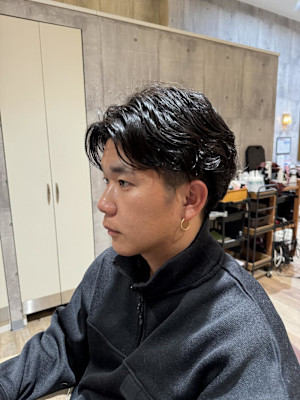 『メンズスタイル』ニュアンスパーマ