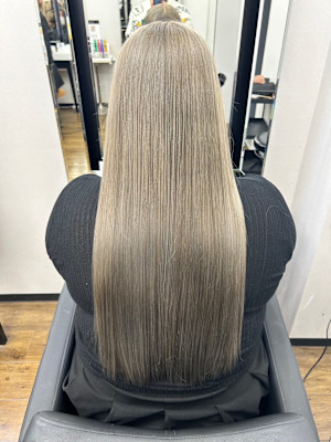 水素トリートメント＋ダブルカラー