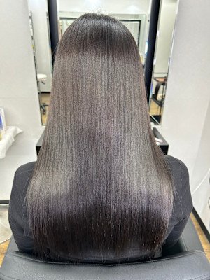 水素トリートメント＋カラー