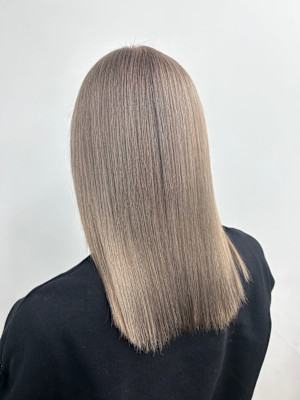 縮毛矯正＋ダブルカラー