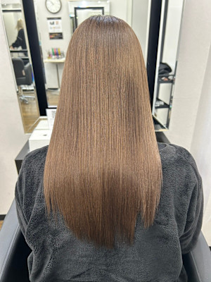 水素トリートメント＋カラー