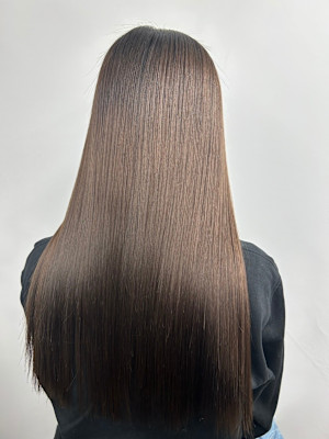 水素トリートメント＋カラー