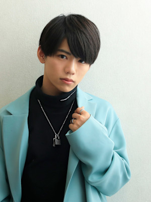 爽やかツーブロック黒髪ノーセットスタイル