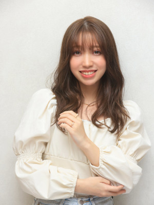 イノアカラーでダメージレス×王道ふんわりカール