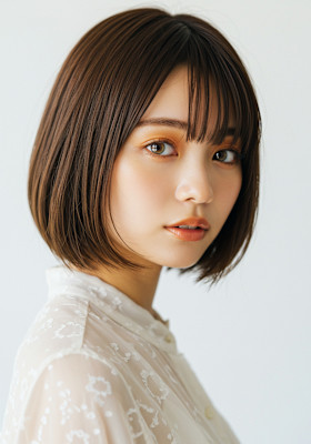 レディースカット 小顔カット