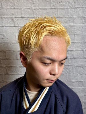 ハイトーンアップバング