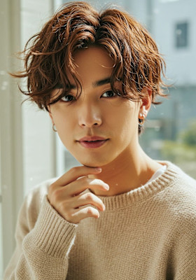 メンズカット ニュアンスパーマ