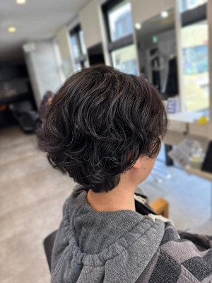 くせ毛を活かしたくせ毛ヘア