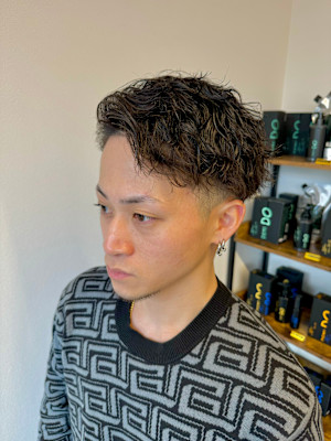 かきあげショート×ツイストスパイラル