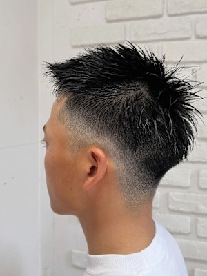 フェード/アップバング/ツーブロック/ビジネスショート