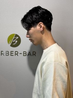 スタイリングが簡単ニュアンスパーマスタイル