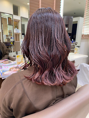 ブリーチなし　サンセット