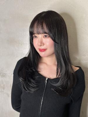 池袋 つや髪 暗髪 レイヤースタイル♪