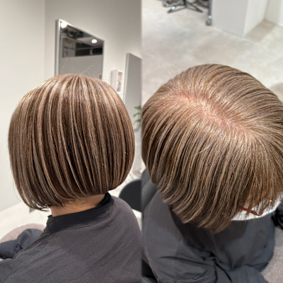 アンブレラカラーで作るオススメ白髪ぼかし【船橋/白髪ぼかし】