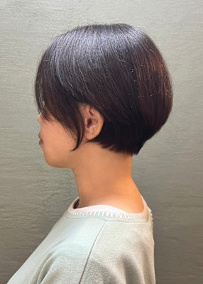 大人ショートボブ