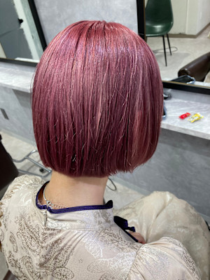 艶ピンクカラー