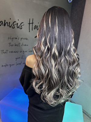 シルバーグラデーション