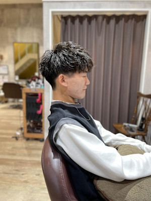 ランダムパーマスタイル【ARCH片山】