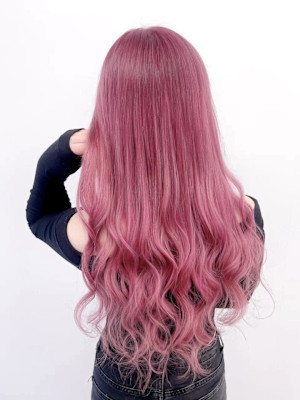 ピンクロングヘアー★