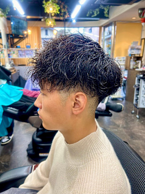 緩めツイストスパイラルパーマ