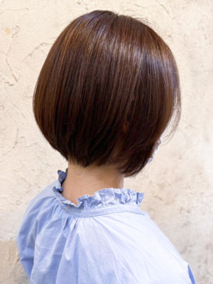 【Flor_戸塚】*まるみボブ+マロンブラウン*